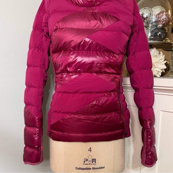 Lululemon Down Right Cozy Pullover Puffer Jacket Berry Rumble Winter Coat Size 4 - Picture 6 of 14